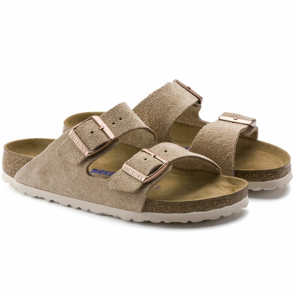 BIRKENSTOCK Arizona US9 EU40 Soft Footbed Narrow Nude - Picture 1 of 11